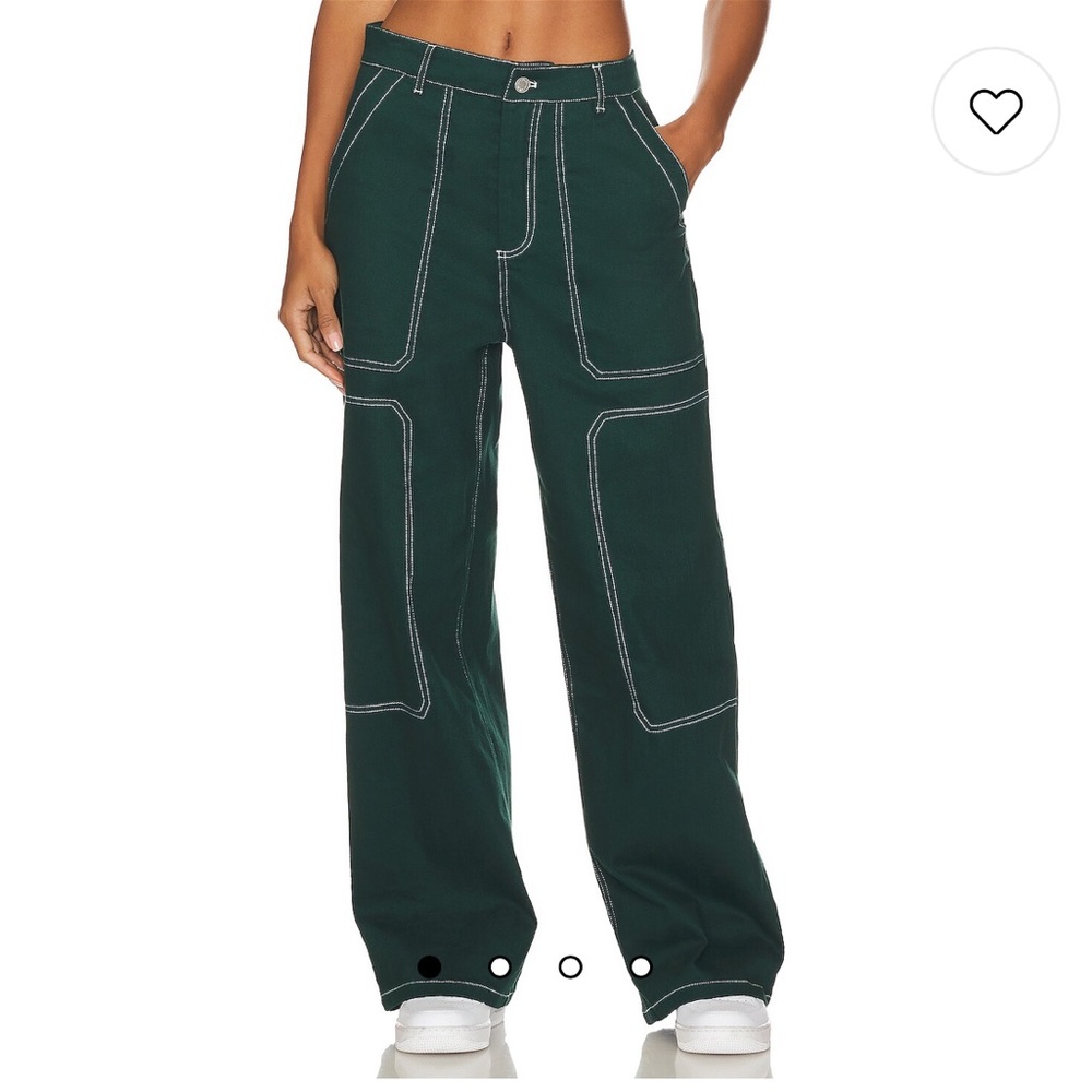 BY.DYLN Cooper Jeans in Green